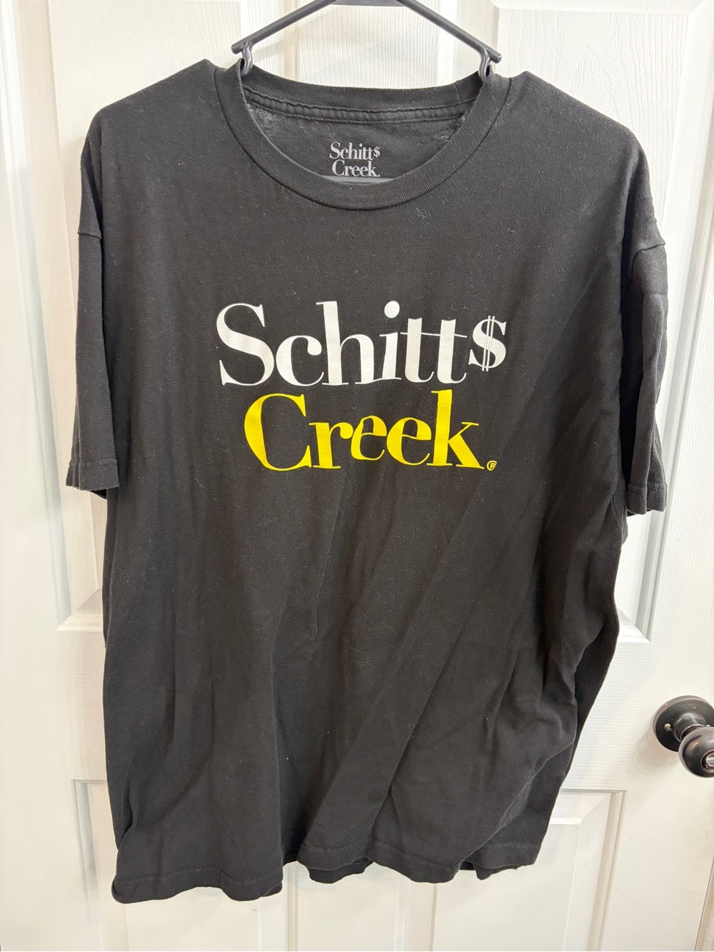 Schitt’s Creek Men's Black Graphic Logo T-Shirt